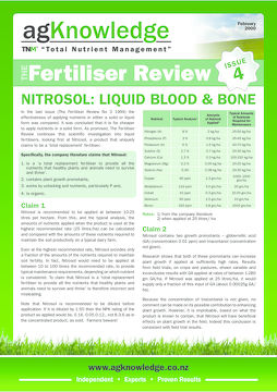 Fertiliser Review Issue 4