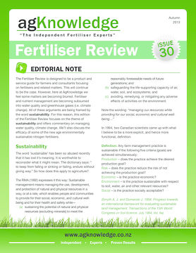 Fertiliser Review Issue 30
